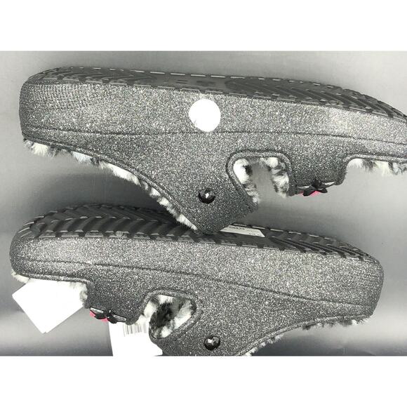 New Crocs Classic Cozzzy Disco Glitter Sandal Women's Size 14/Men’s 13 - Picture 9 of 16